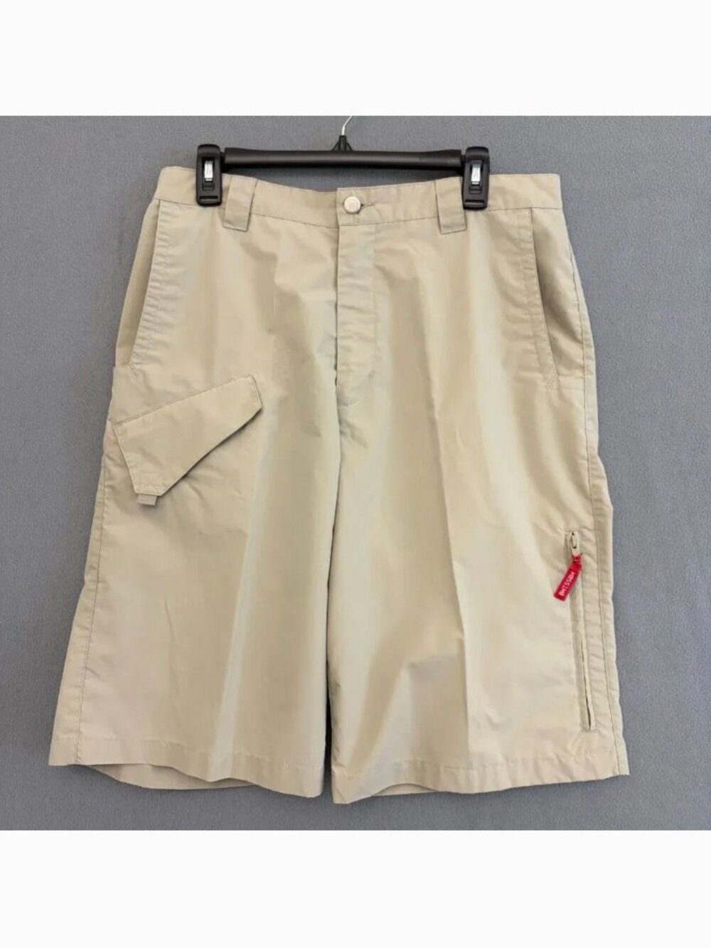 MOSSIMO Khaki Lightweight Quick-Dry Board Shorts – Men’s Size 34